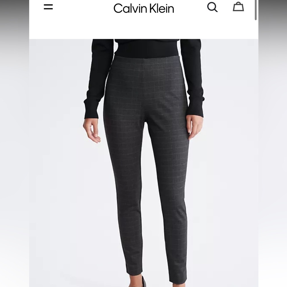 Calvin Klein Grind pointe skinny pants